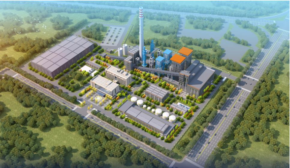 濟陽50MW背壓機組熱電聯(lián)產(chǎn)項目（熱電廠）