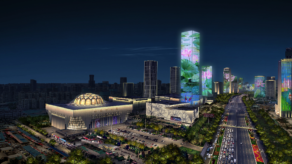 經(jīng)十路沿線夜景亮化提升項目（亮化）